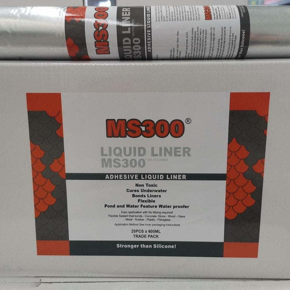 MS300 Liquid Liner 600ml Black | Pond Supplies