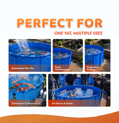 Koi Vat - Quarantine/Show Vat Various Sizes