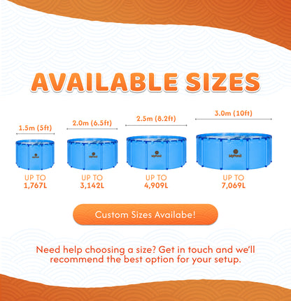 Koi Vat - Quarantine/Show Vat Various Sizes