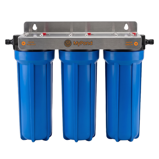 MyPond 10" 3 Stage HMA Tap Water Koi Pond Dechlorinator